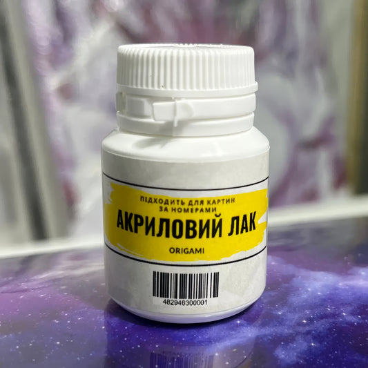 Akril lakk számfestő képek felületkezeléséhez, 20 ml