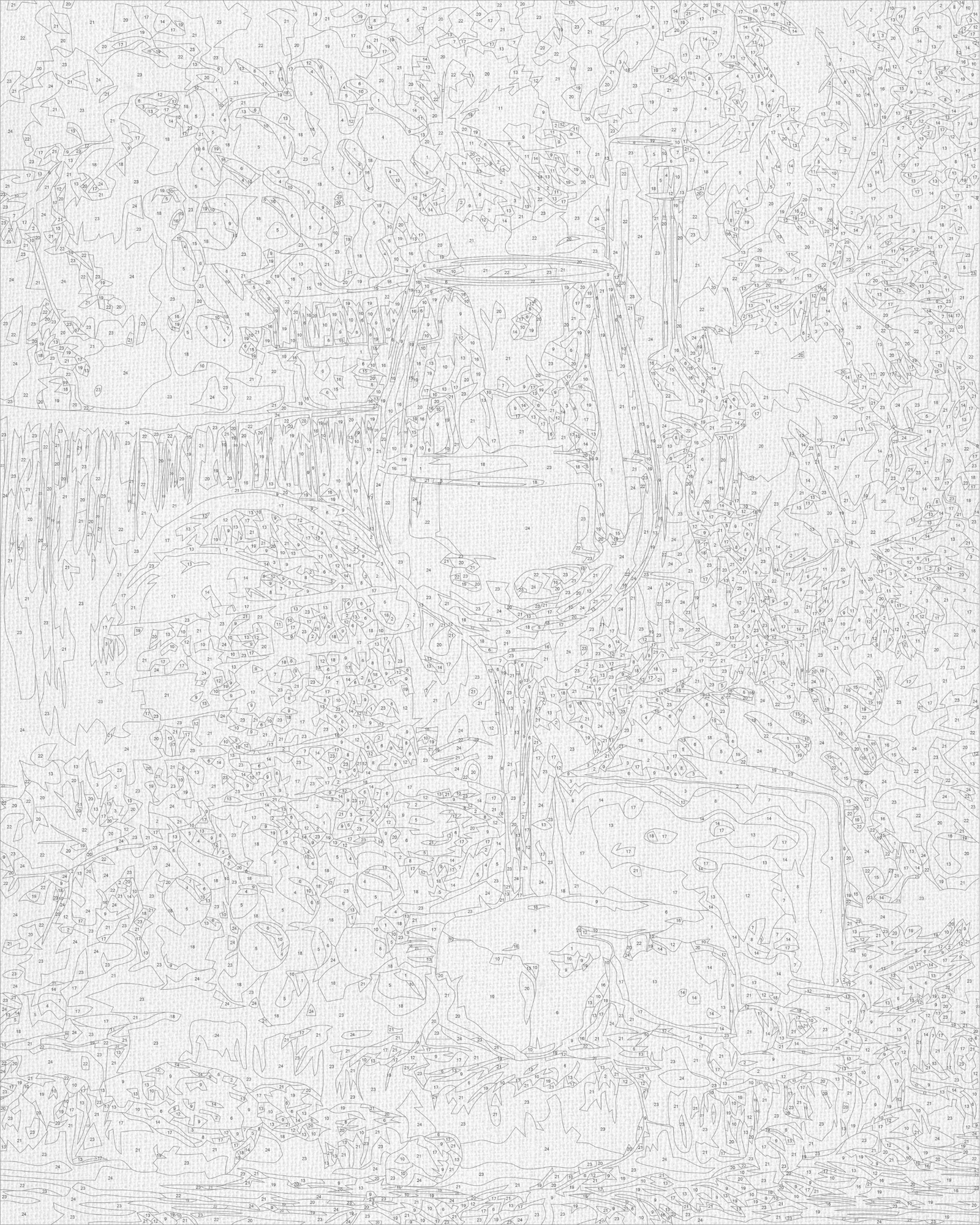 Számfestés kereten 40×50 cm Csendélet – bor, sajt és szőlő LW 3059-01