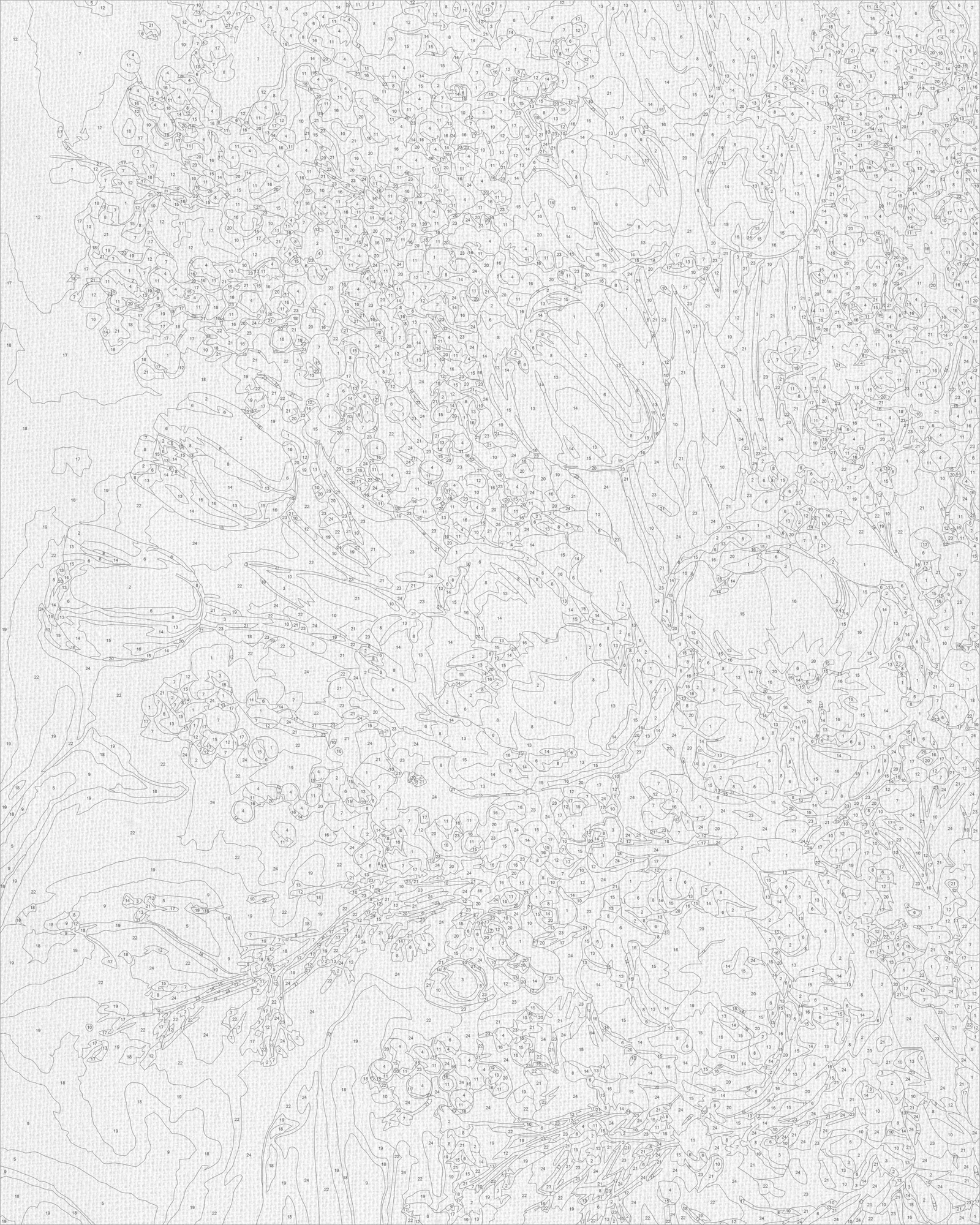 Maľovanie podľa čísel na ráme 40*50 cm - Jarné tulipány - Kvety - LW 3178-01