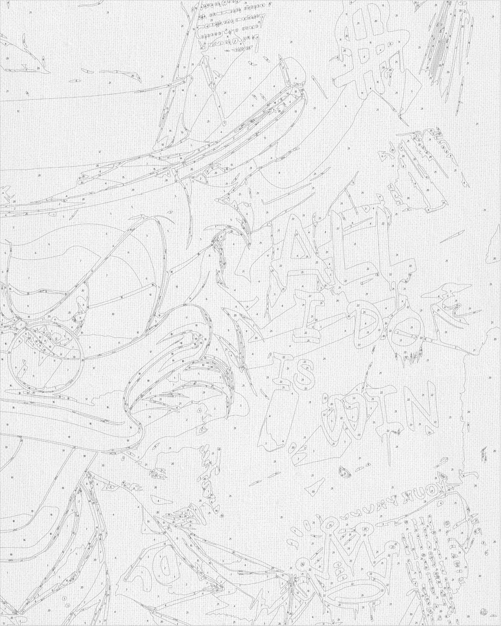 Paint by Numbers on a 40*50 cm Frame – Movie Heroes. Scrooge McDuck LW 31829