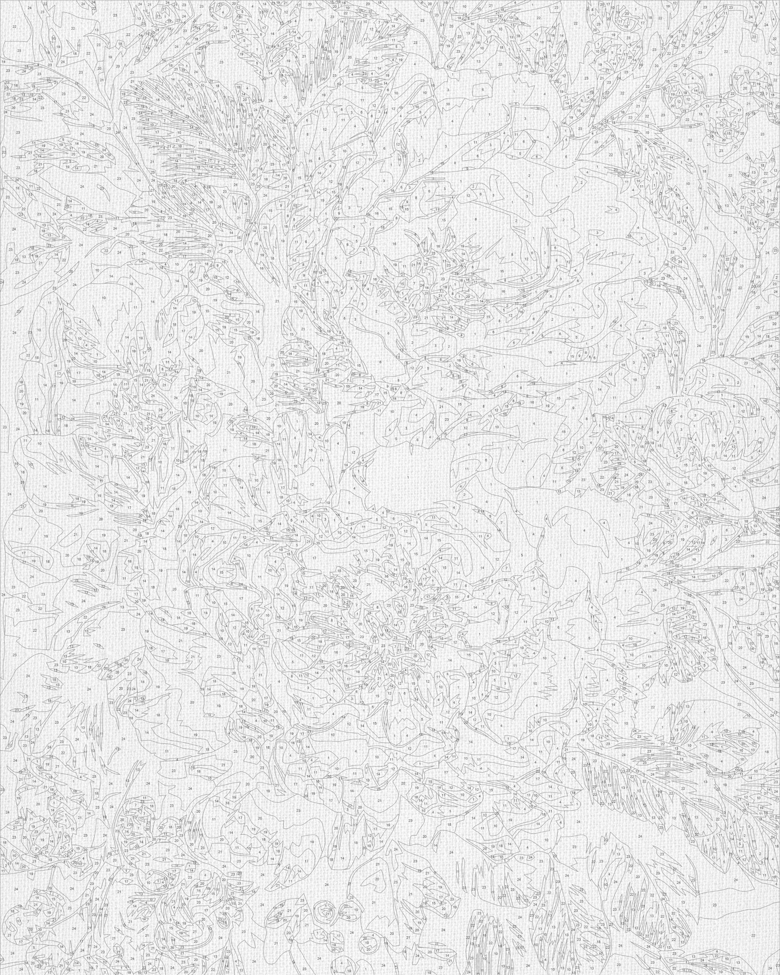 Maľovanie podľa čísel na ráme 40*50 cm - Karamelové pivónie - Kvety - LW 3330-01