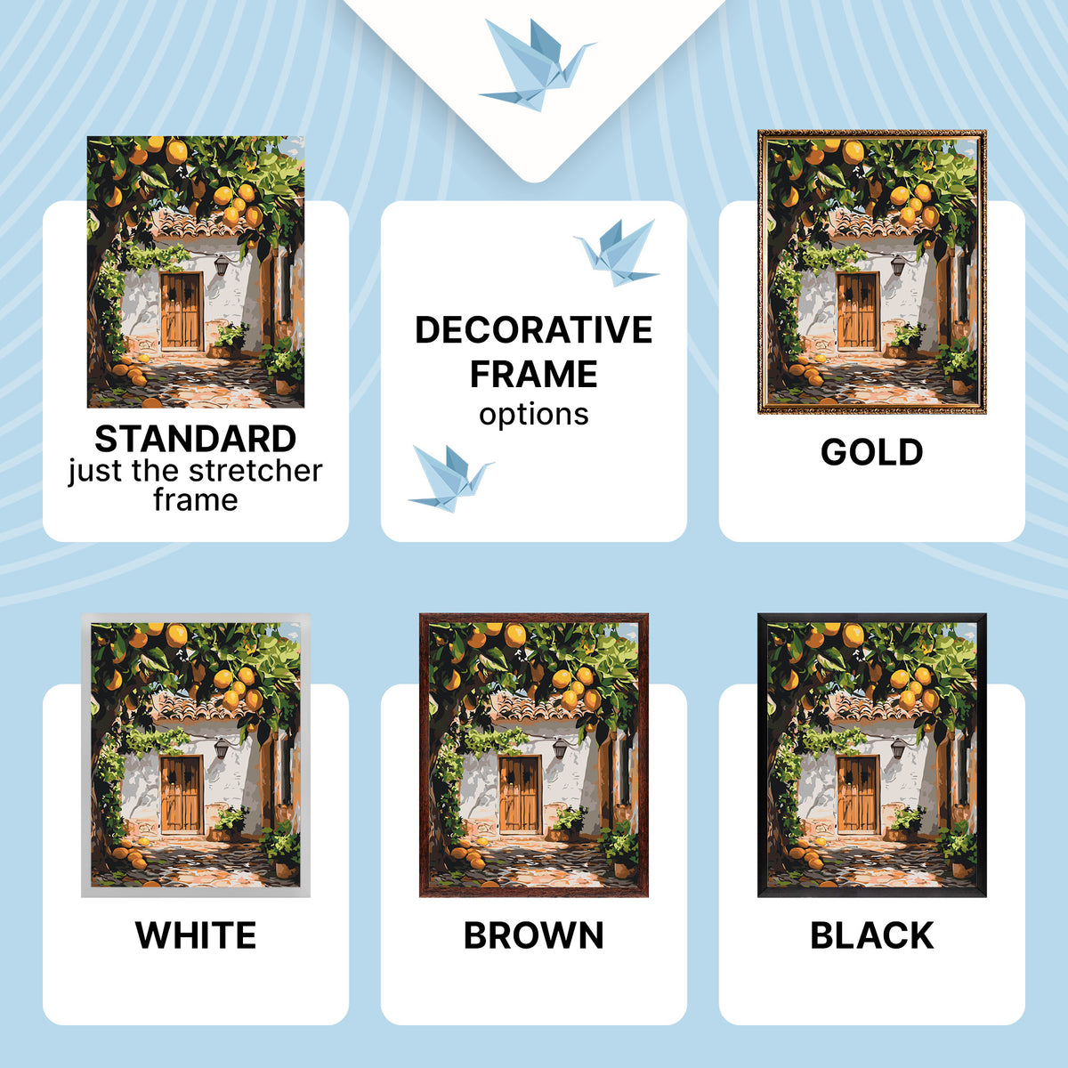 Paint by Numbers on a 40*50 cm frame – . Lemon Yard LW 3487