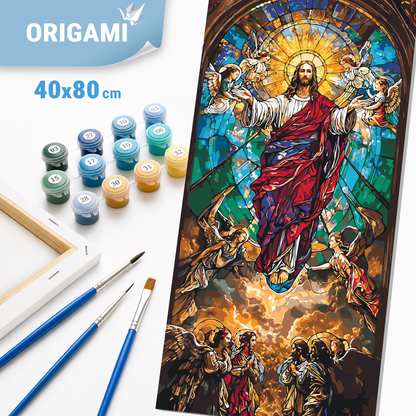 Számfestés kereten 40×80 cm Vallás LW 5111