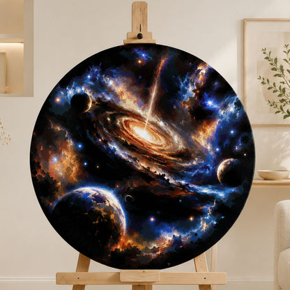 Kerek számfestés Ø45 cm – A világűr szívében – Világűr – OR 2039
