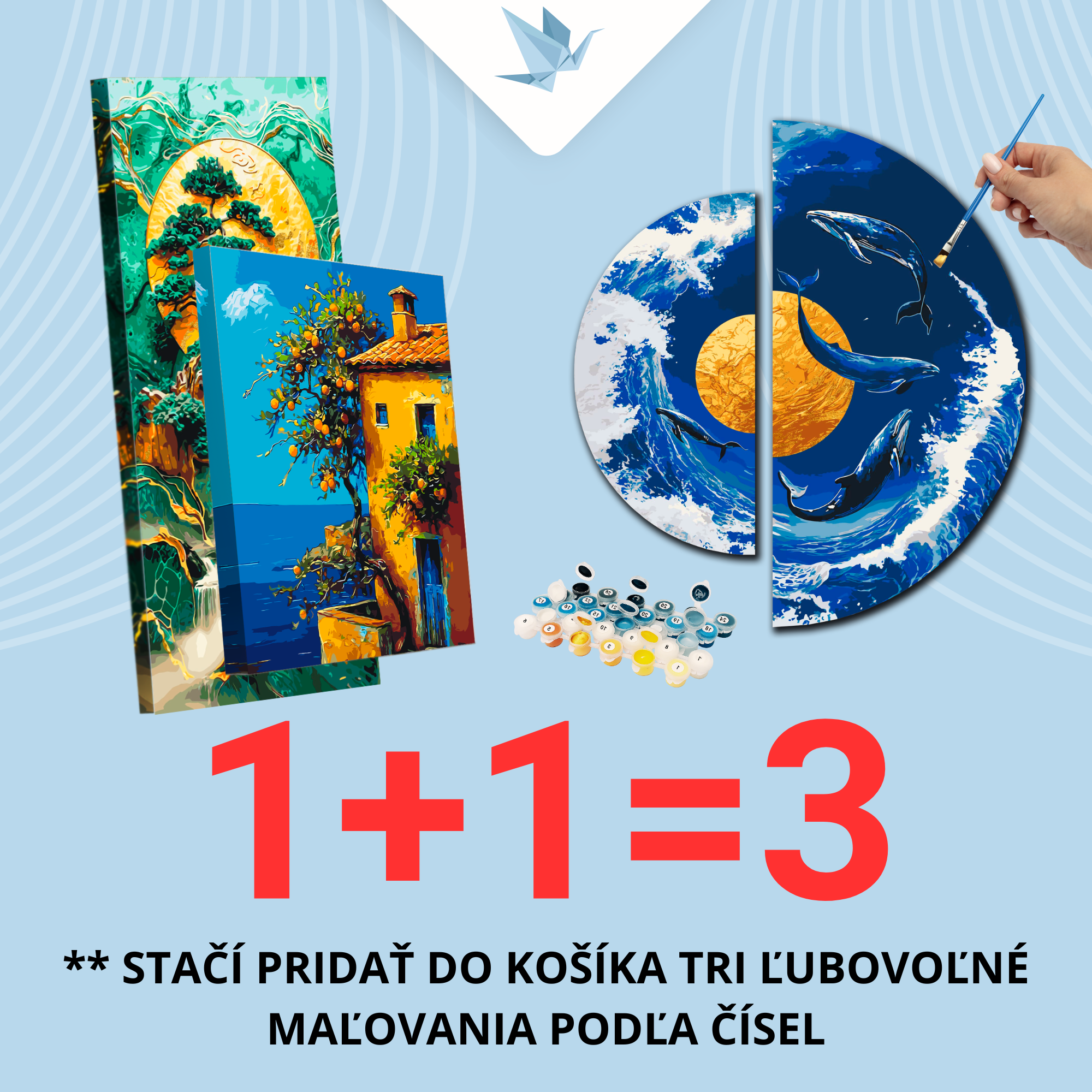 Számfestés kereten 40×50 cm Virágok - Buja bazsarózsák fémes színekkel LW 3154-01