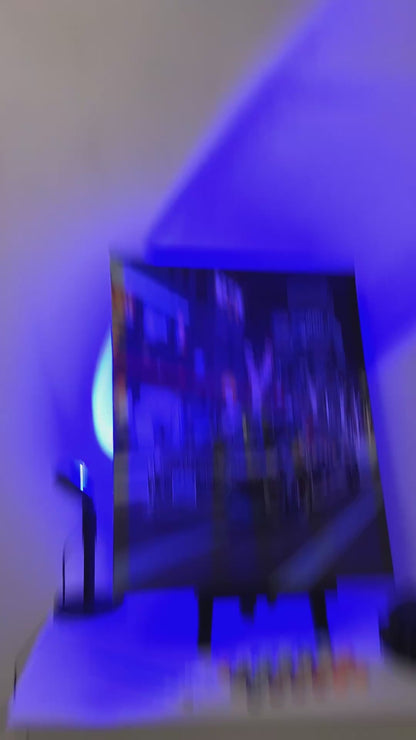 Számfestés kereten 40×50 cm Autók. Fekete Audi LW 3402